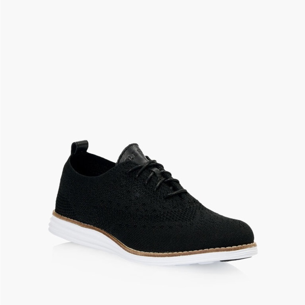 Cole Haan Original Grand Stitchlite Wingtip Oxford; Women; Size: 7.5; Black